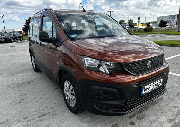 Peugeot Rifter cena 72000 przebieg: 93983, rok produkcji 2020 z Żabno małe 379